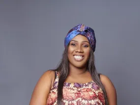Adire turban