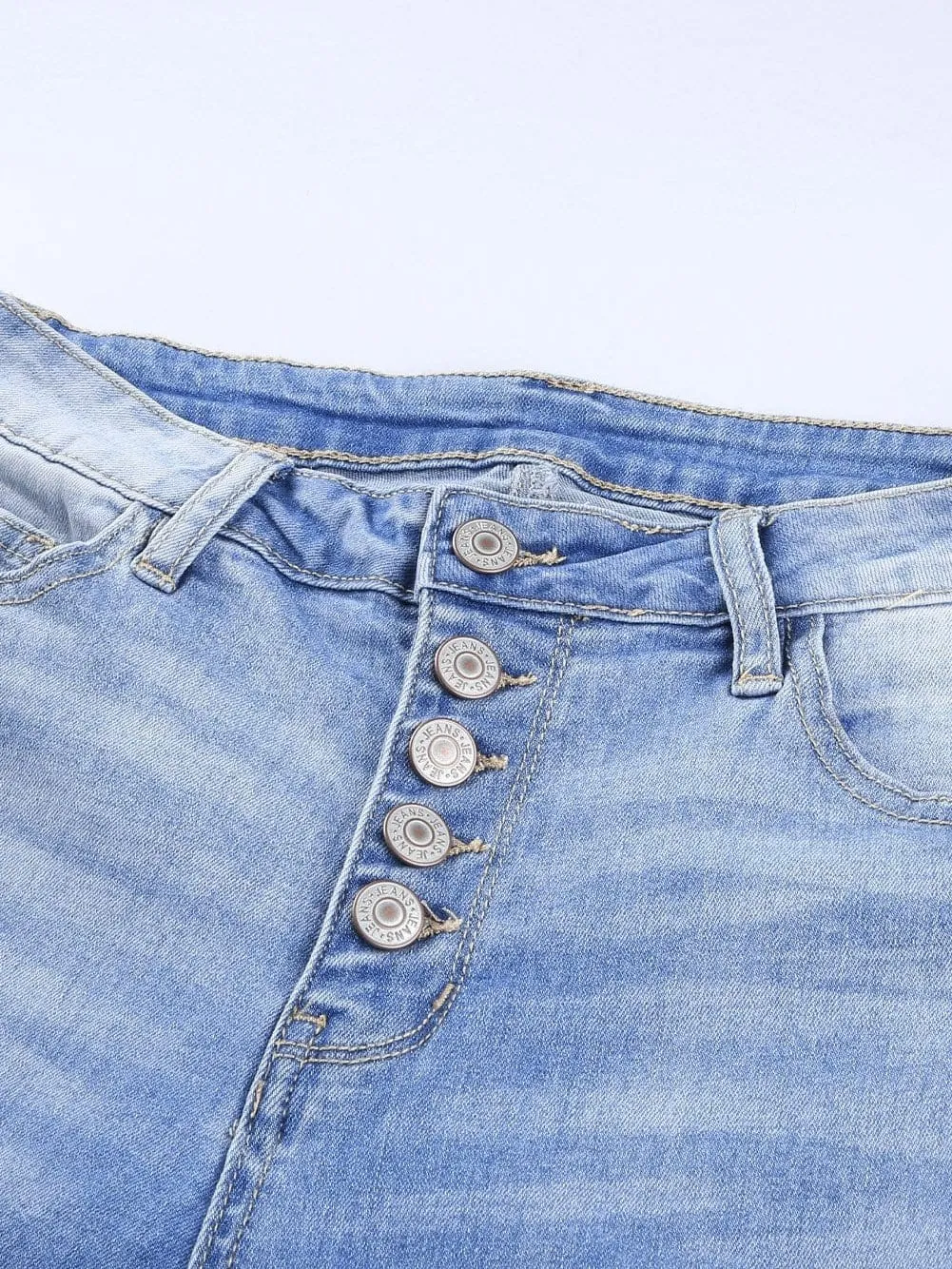 All Season Distressed Jeans