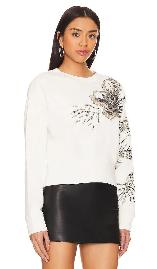 ALLSAINTS Dragon Separo Sweatshirt in White