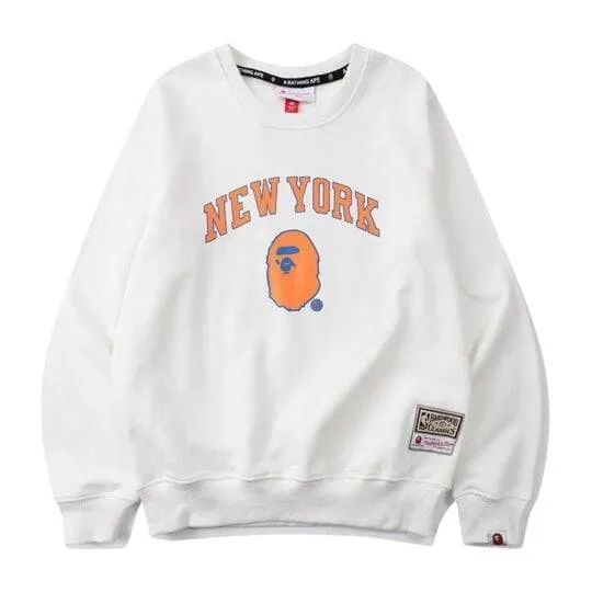 BAPE New York Ape Head Sweatshirt
