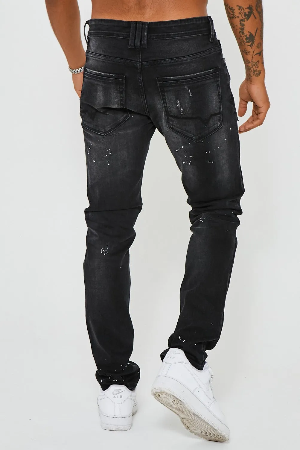 Bardsley Tapered Jean - Black