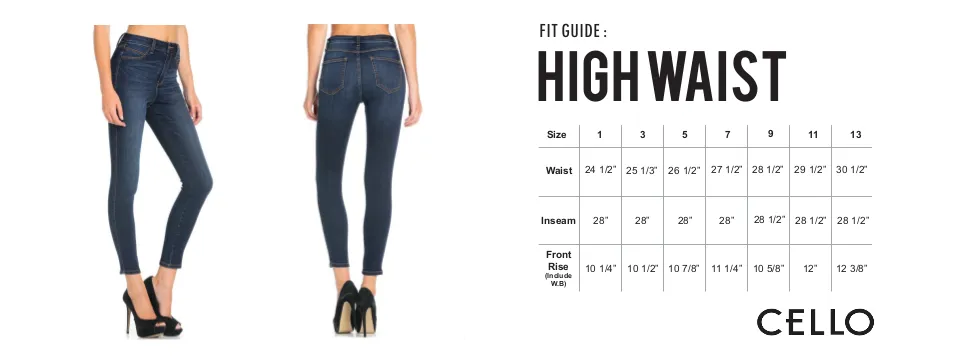Cello High Rise Destruction Skinnies