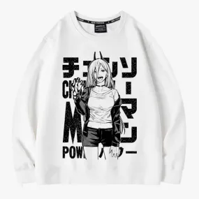 Chainsaw Man Power Bloody Hand Sweatshirt