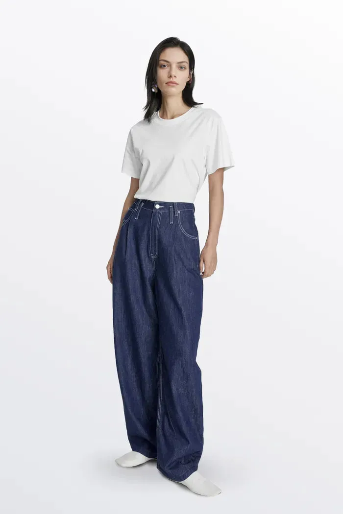 Classiq High-Waisted Denim Jeans in Cotton Blend