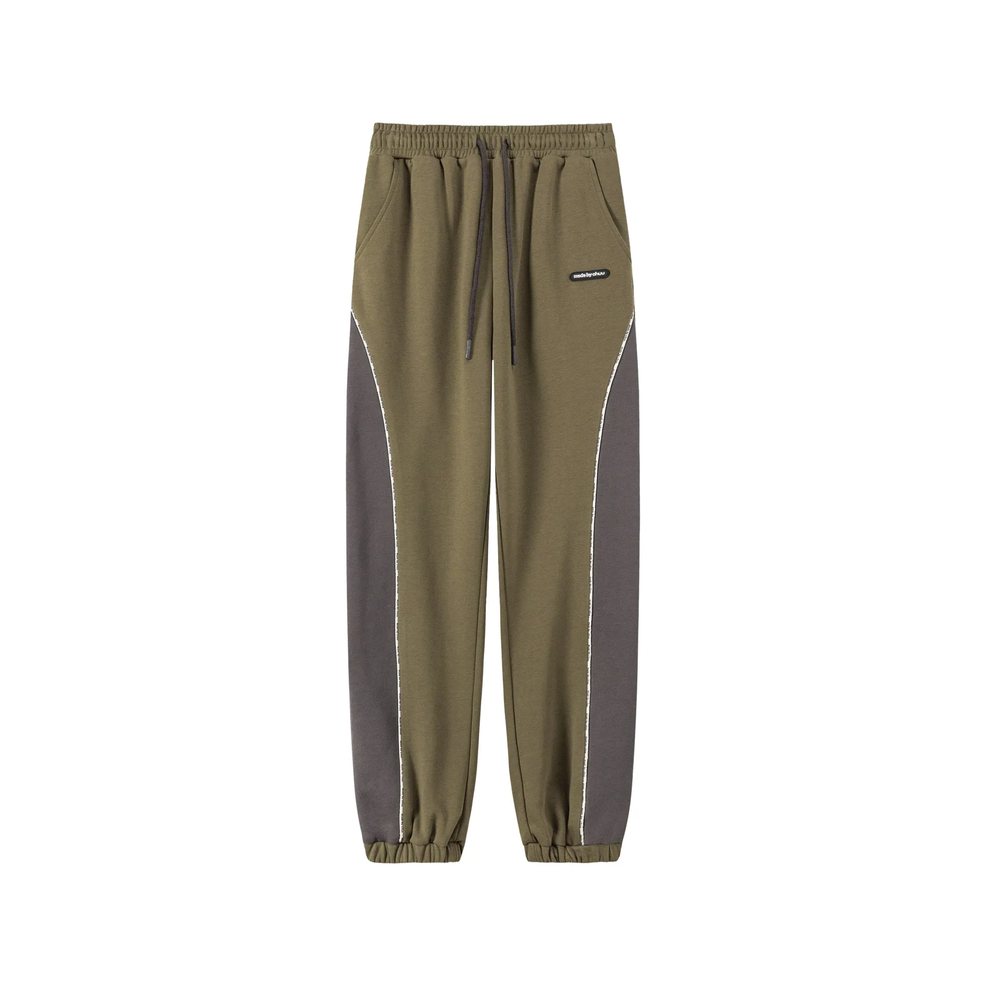Contrast Colors Jogger Pants