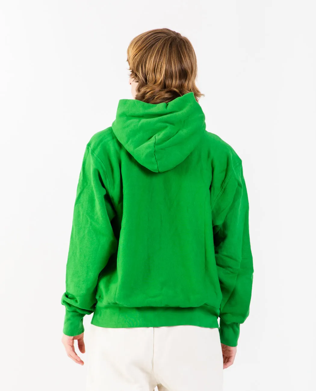 Cropped Hoodie Kelly Green