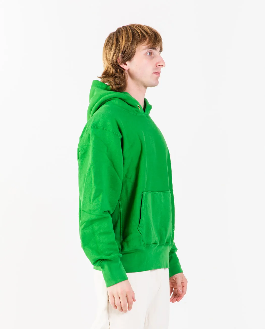 Cropped Hoodie Kelly Green