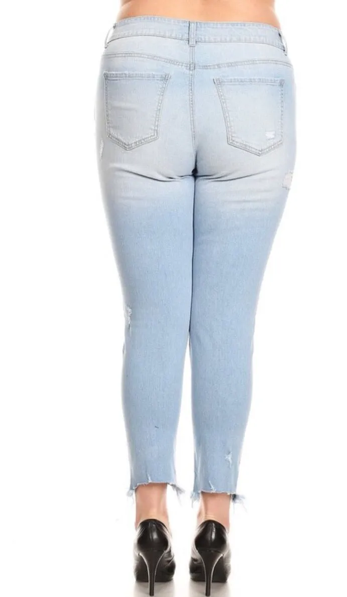 Ellie Curvy Cropped Skinny