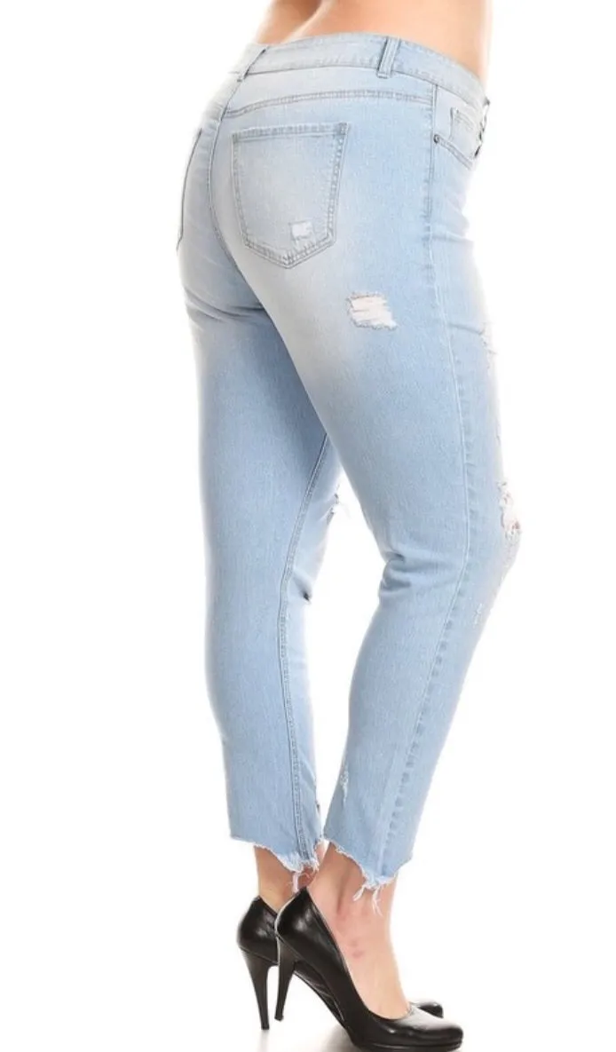 Ellie Curvy Cropped Skinny
