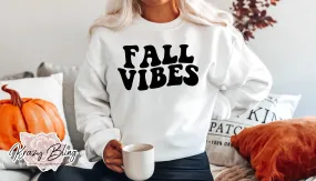 Fall Vibes Retro Sweater