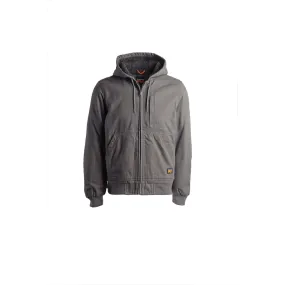 GRITMAN CANVAS LINED HOODED JACKET - 060-Pewter | Timberland PRO TB0A1VB4