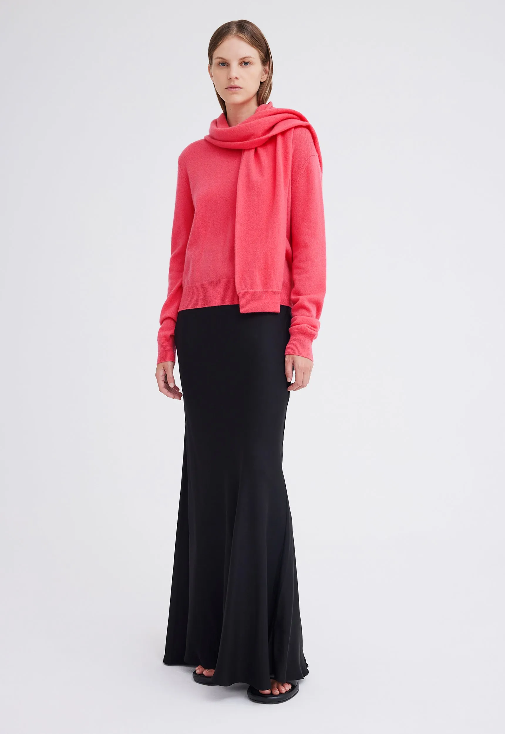 Limber Cashmere Scarf - Cilla Pink