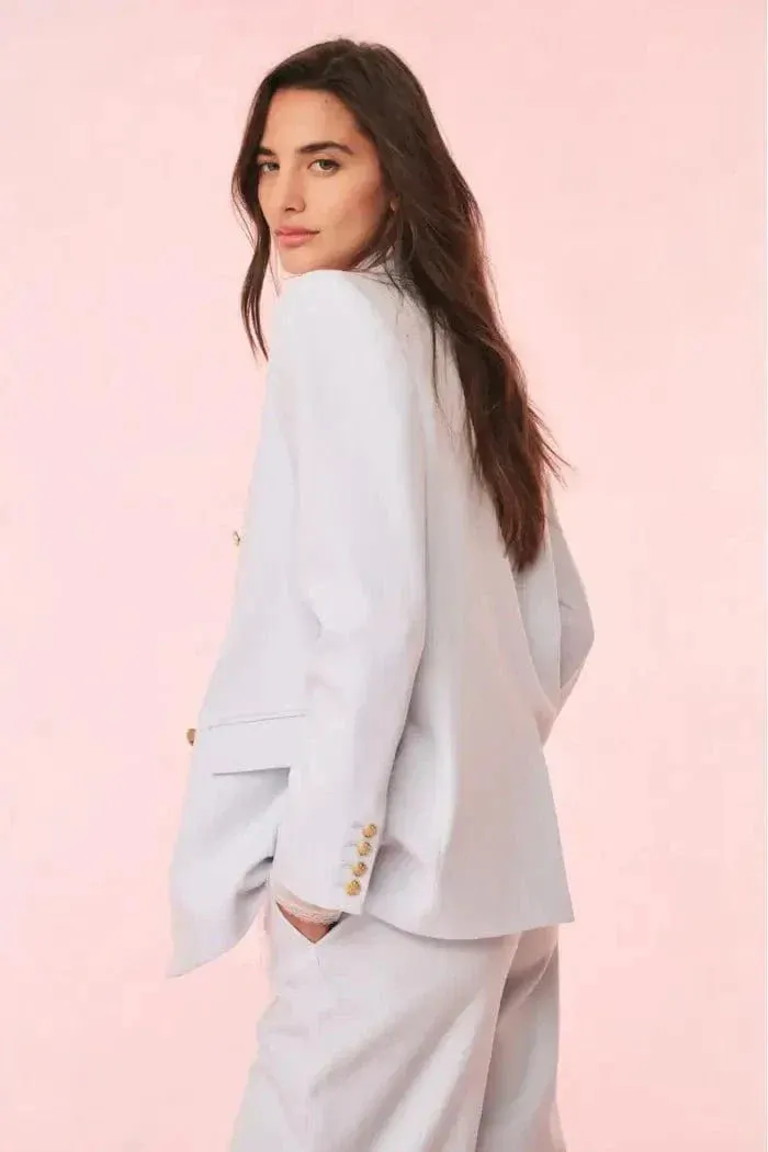 Love Shack Fancy - Reiser blazer in Whispy sea