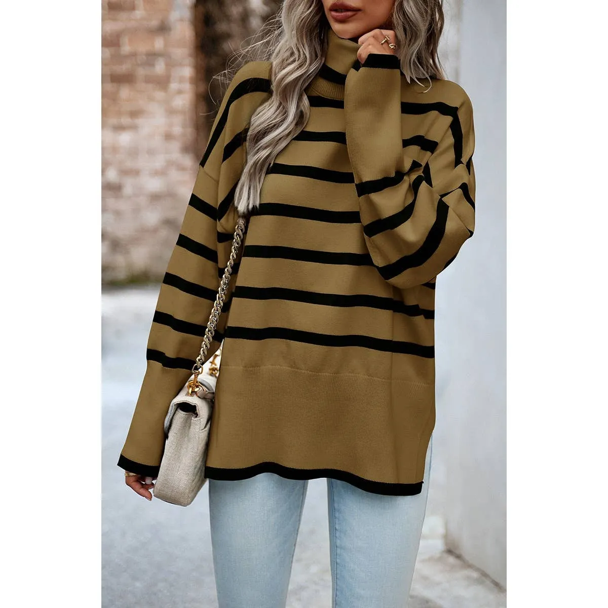 Mock Neck Sweater