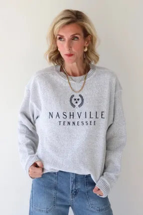 Nashville Yarn Dye Crewneck