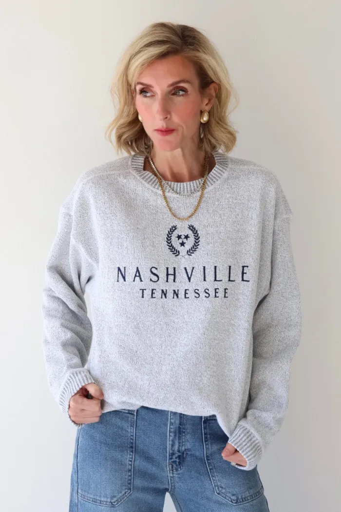 Nashville Yarn Dye Crewneck