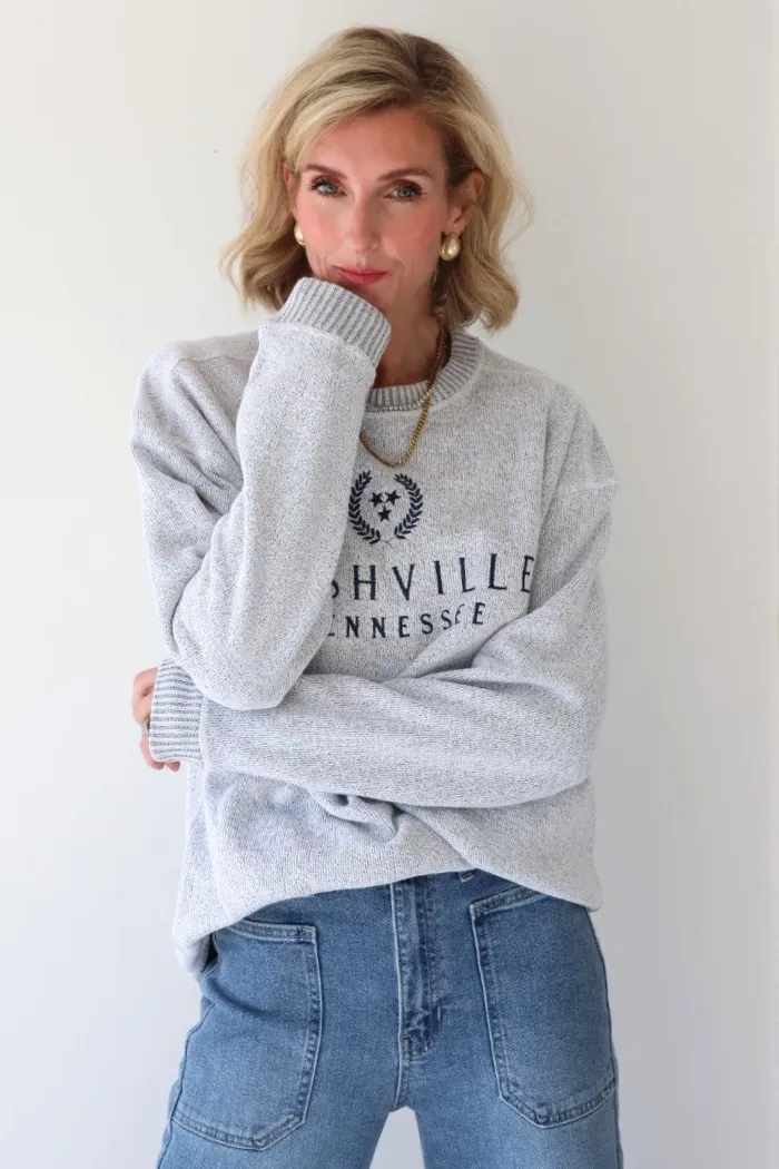 Nashville Yarn Dye Crewneck