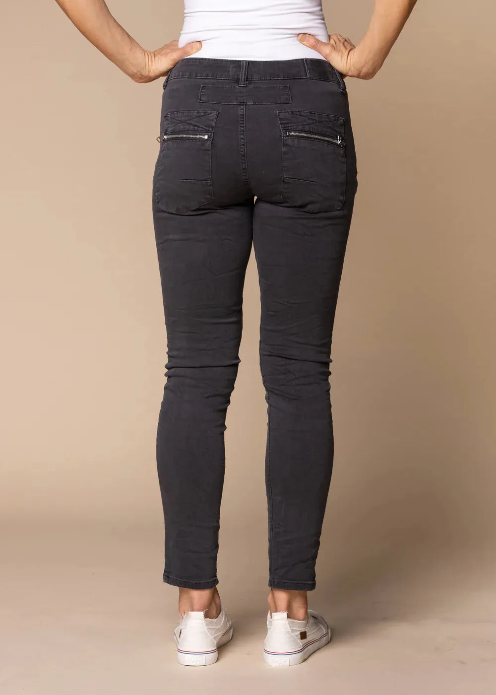 Nessie pants  -  Granite