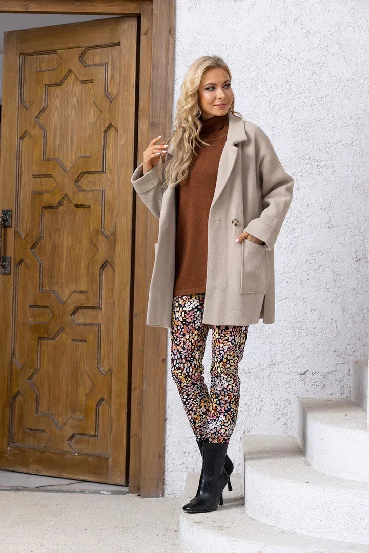 Oversized Plush Trench
