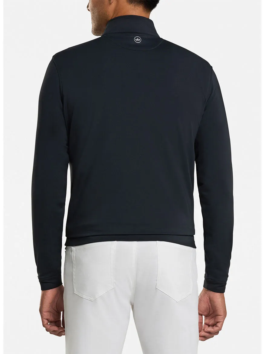 Peter Millar Perth Performance Quarter-Zip in Black
