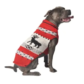 Red Reindeer Dog Sweater