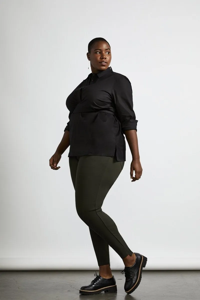 Rover Step Pant in Army