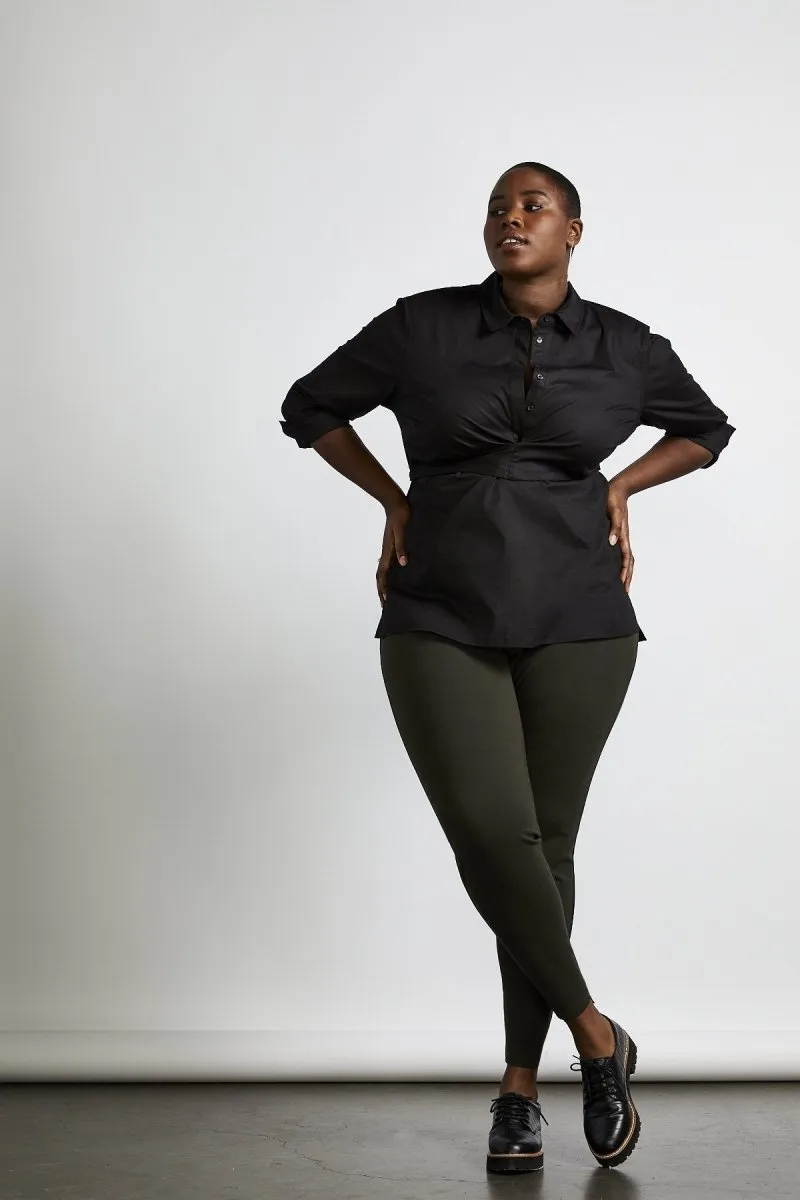 Rover Step Pant in Army