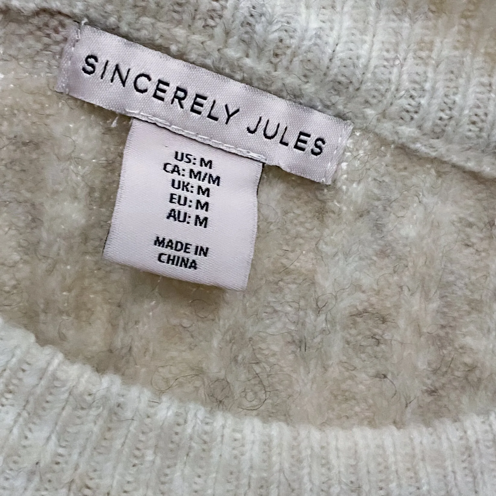 Soft Knit Sweater - Medium