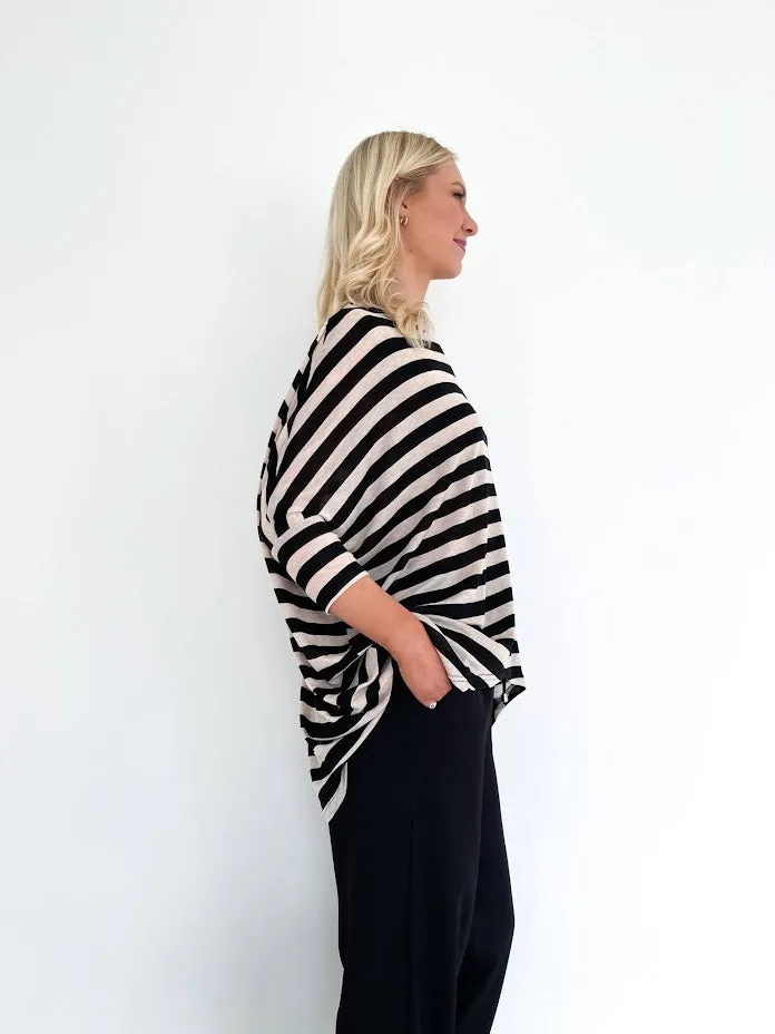 STRIPE RELAXED TOP