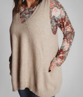 The Oversized Soft Sweater Vest