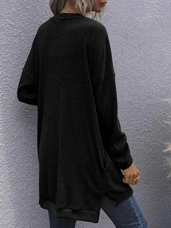 V-neck Women Cardigan Sweater